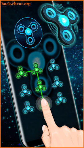 3D Fidget Spinner - Lock Theme screenshot