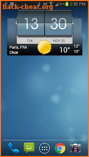 3D Flip Clock & Weather screenshot