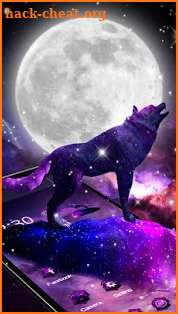 3d Galaxy wolf screenshot