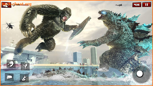 3D Godzilla Vs King Kong Game screenshot