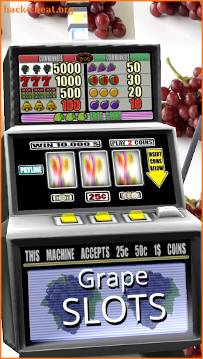 3D Grape Slots - Free screenshot