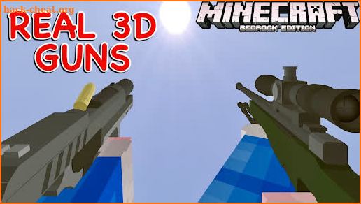 3D Gun Craft Mod for Minecraft screenshot