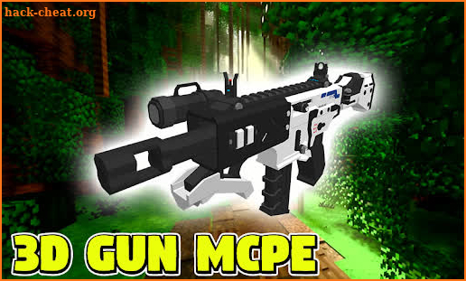 3D Gun Mod Minecraft PE screenshot