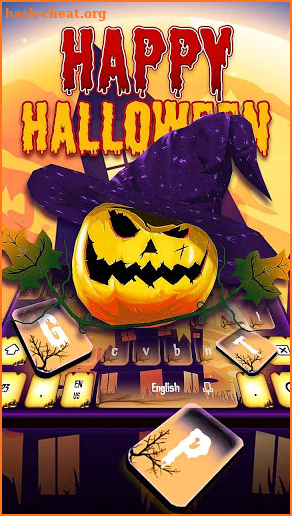 3D Happy Halloween Keyboard screenshot