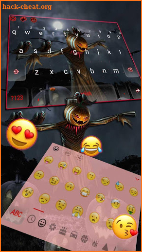 3D Happy Halloween Keyboard Theme screenshot