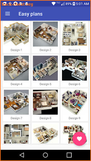 3d Home designs layouts screenshot