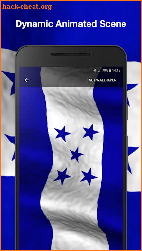 3D Honduras Flag Live Wallpaper screenshot