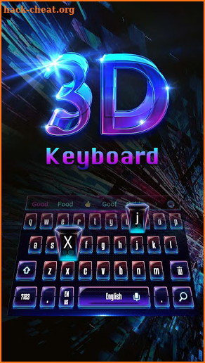 3D Laser Science keyboard screenshot