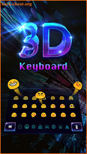 3D Laser Science keyboard screenshot