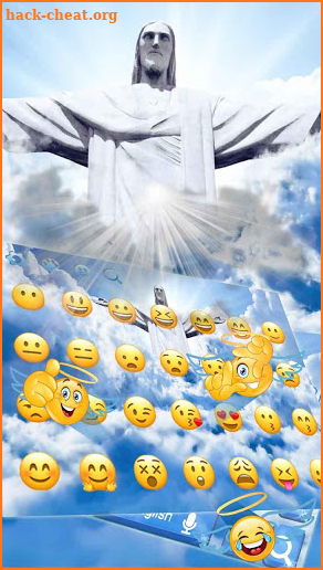 3D Live Jesus Christ Keyboard screenshot