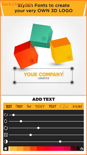 3D Logo Maker: Create 3D Logo and 3D Design Free screenshot