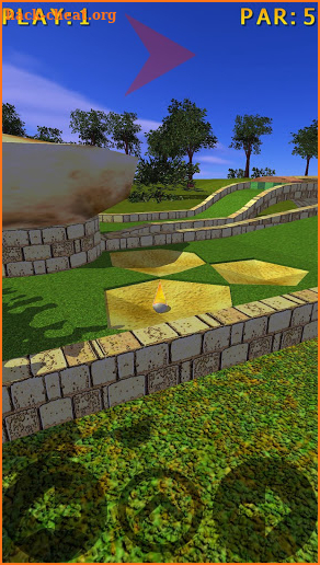 3D Minigolf (Hard) screenshot