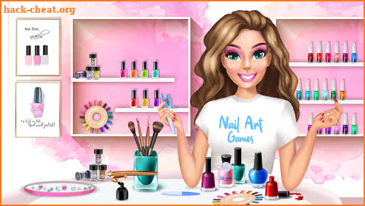 3D Nail Art Games for Girls screenshot