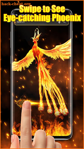 3D Phoenix Live Wallpaper screenshot