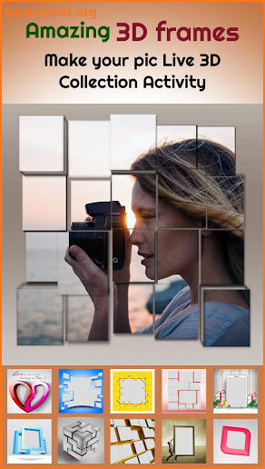 3D Photo Frames Effects : 3D Art Photo Maker screenshot