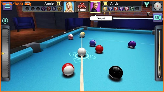 3D Pool Ball screenshot