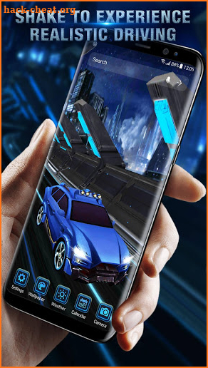 3D Racing Car Live Wallpaper screenshot