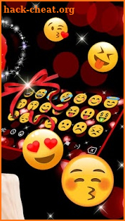 3D Red Roses Love Keyboard screenshot