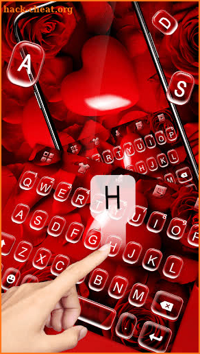 3D Romantic Love Theme Keyboard screenshot