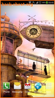 3D Steampunk Travel Pro lwp screenshot