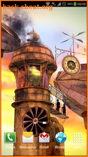 3D Steampunk Travel Pro lwp screenshot