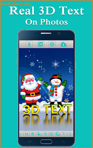 3D Text Photo Editor Lite-3D Logo Maker & 3D Name screenshot