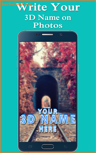 3D Text Photo Editor Lite-3D Logo Maker & 3D Name screenshot