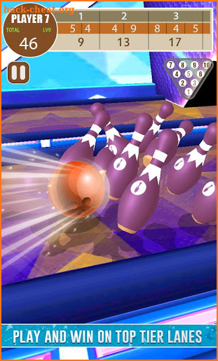 3D Top Bowling Game - World Bowling League 3D screenshot