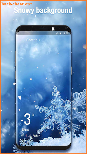 3D Weather Live Wallpaper for Free screenshot