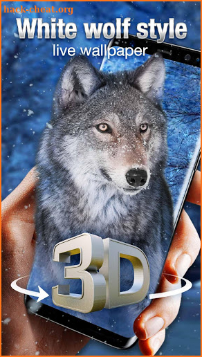 3D Wolf live wallpaper screenshot