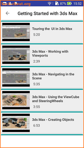 3ds Max Tutorials screenshot