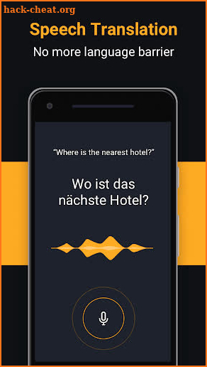 3in1 Translate - camera, voice, text translation screenshot