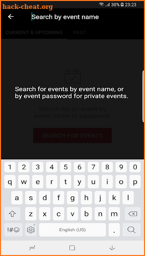 3M Events screenshot