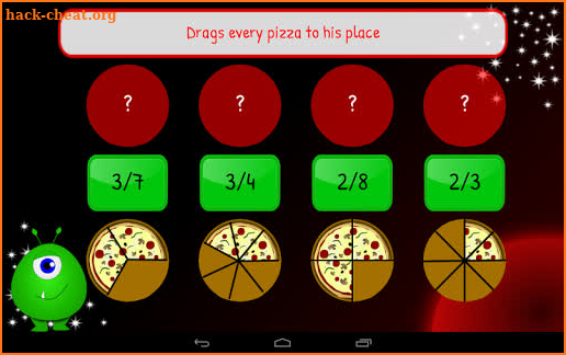 3rd 4th Grade Fractions Games screenshot