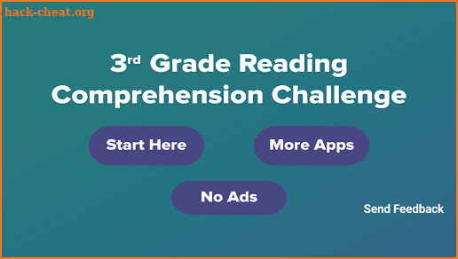 3rd Grade Reading Challenge screenshot