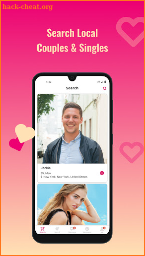 3rd: Threesome Dating App for Swingers and Couples screenshot