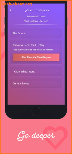 3rdDegree App screenshot