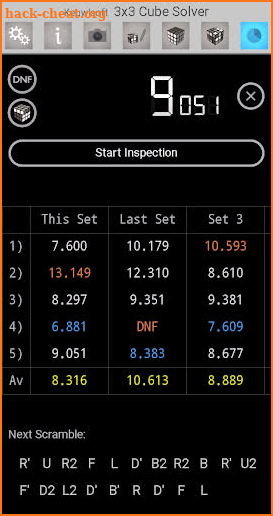 3x3 Cube Solver screenshot