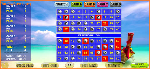 4 Card Keno - Multi Card Keno screenshot