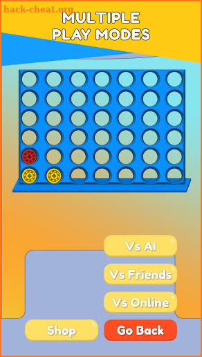 4 in a row multiplayer | Online Four in Line Game screenshot