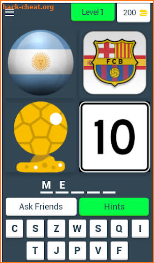 4 Pics 1 Footballer Quiz Game 2019 screenshot