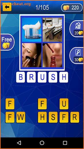 4 Pics 1 Word Champ screenshot