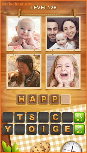 4 Pics 1 Word Cookie screenshot