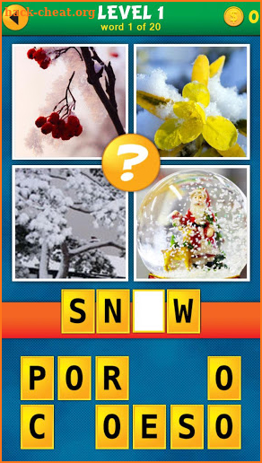 4 Pics 1 Word Puzzle Plus screenshot