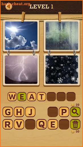 4 Pics 1 Word: Solve the Quiz screenshot