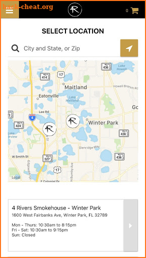 4 Rivers Smokehouse screenshot