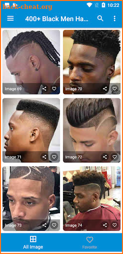 400+ Black Men Haircut screenshot