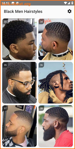 400+ Black Men Hairstyles screenshot