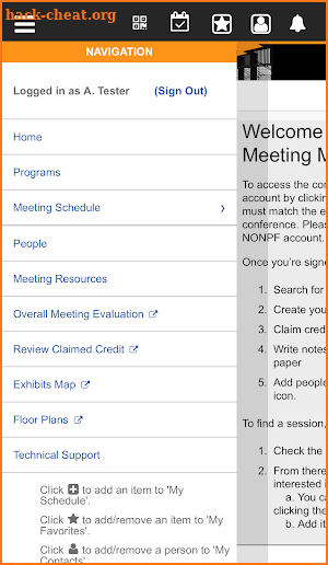 44th Annual NONPF Conference screenshot