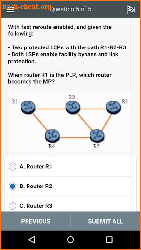 4A0-103 Practice Part_3 - MPLS screenshot